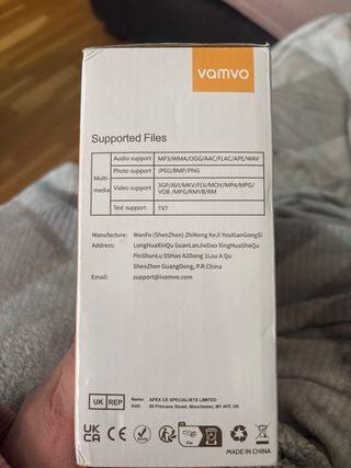 Proyector LED Vamvo Naranja/Blanco