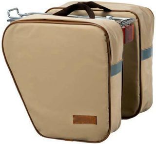 Alforjas Bicicleta Dobles Crema Retro