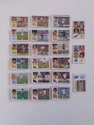 Lote 185 cromos Liga 82/83
