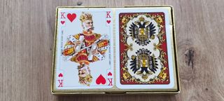 Baralho Vintage Piatnik Imperial Kaiser Duplo