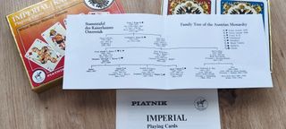 Baralho Vintage Piatnik Imperial Kaiser Duplo