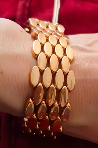 Bracciale Bronzallure placcato oro 18 Kt