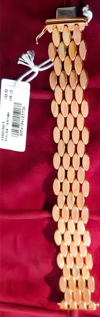 Bracciale Bronzallure placcato oro 18 Kt