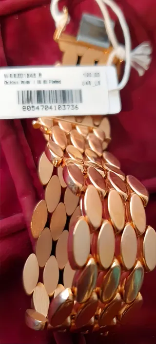 Bracciale Bronzallure placcato oro 18 Kt