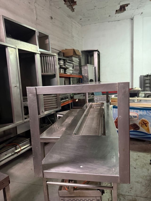 ESTANTERIA PLATERO Acero Inoxidable Industrial