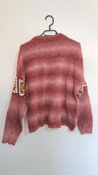 Jersey Pull and Bear Rosa Talla M