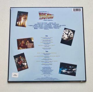 VINILO  BANDA SONORA   BACK TO THE FUTURE