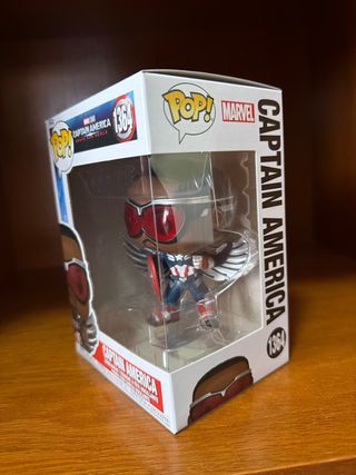 Pack 2 Funko Pop Capitán América Falcon y Red Hulk
