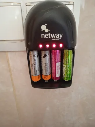 Cargador Netway Pilas