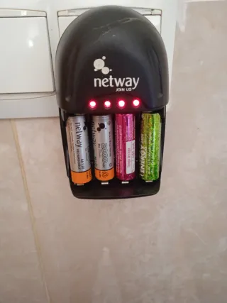 Cargador Netway Pilas