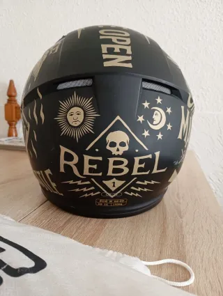 Casco Integral Moto HJC talla xs.1 solo uso