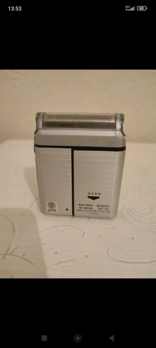 Afeitadora Eléctrica Sanyo SV M730 Pilas