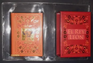 Libro Mini de el Rey leon Editorial Salvat