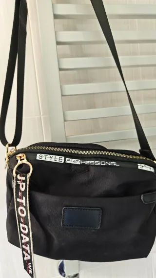Bolso bandolera negro
