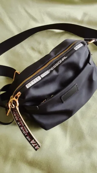 Bolso bandolera negro