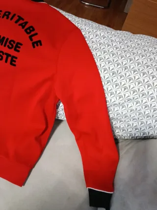 Sudadera Roja Lacoste Chica
