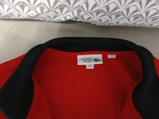 Sudadera Roja Lacoste Chica
