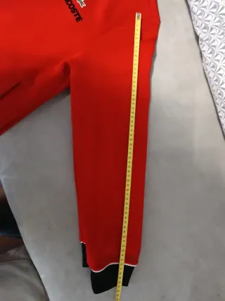 Sudadera Roja Lacoste Chica