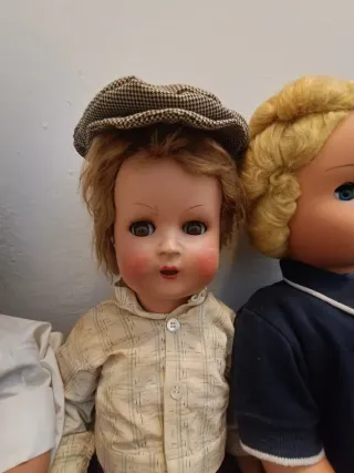 Antica collezione di bambole vintage