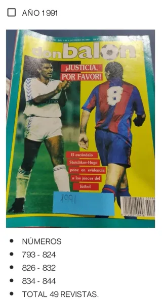 Revistas Don balón.