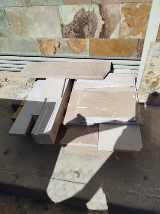 Lote de Mármol para Construcción