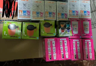 Lote Vasos Plástico Dragon Ball