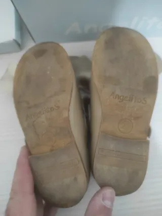 Zapatitos niña charol lazo fiesta número 25