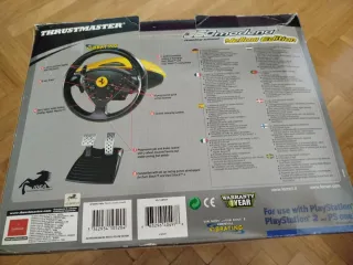 Volante Ferrari PS2 360 Modena Yellow Ed.