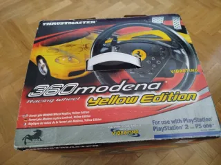 Volante Ferrari PS2 360 Modena Yellow Ed.