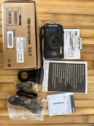 OM System TG-7 Cámara Digital Negra