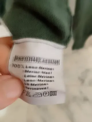 Maglione Kappa Uomo/Ragazzo Tg S Verde