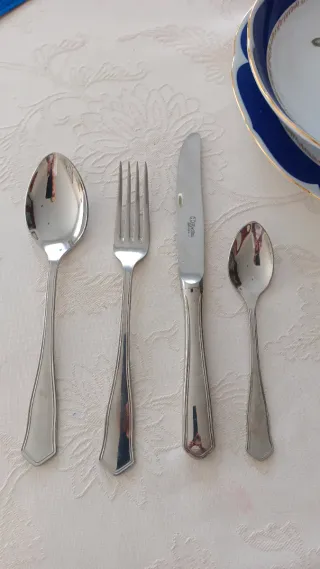 Set posate Cruz de Malta 12 servizi