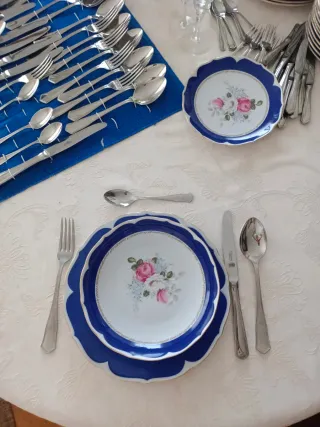 Set posate Cruz de Malta 12 servizi