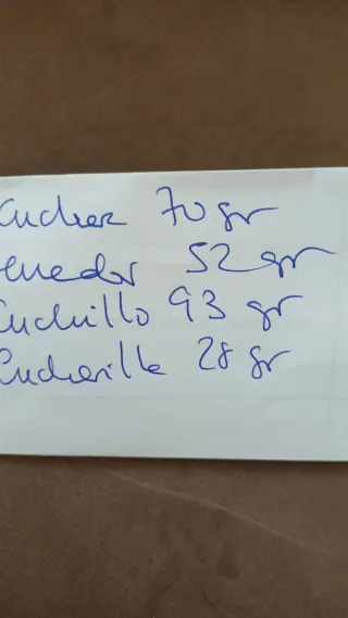 Set posate Cruz de Malta 12 servizi