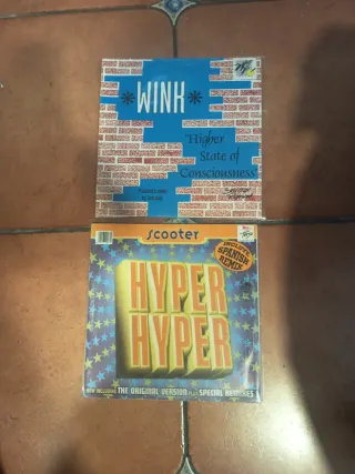 Vinili Wink e Scooter