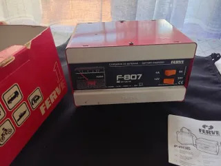 Cargador Batería Coche FERVE F-807