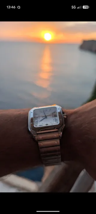 Cartier Santos Large Automático FULL SET