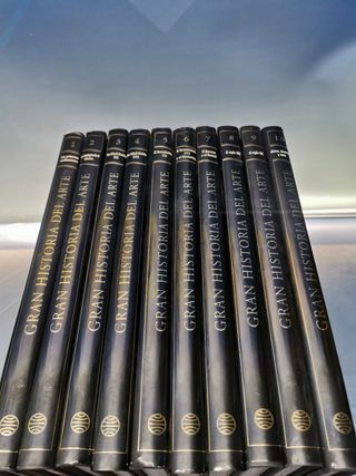 10 tomos HISTORIA DEL ARTE ESPAÑOL. EDITORIAL PLANETA. GRAN FORMATO. TAPA DURA , con sobrecubierta