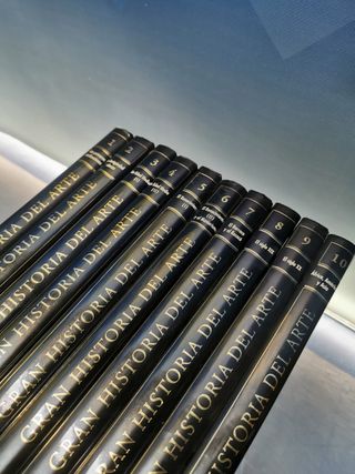 10 tomos HISTORIA DEL ARTE ESPAÑOL. EDITORIAL PLANETA. GRAN FORMATO. TAPA DURA , con sobrecubierta