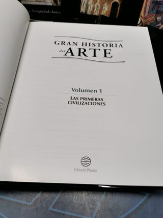 10 tomos HISTORIA DEL ARTE ESPAÑOL. EDITORIAL PLANETA. GRAN FORMATO. TAPA DURA , con sobrecubierta