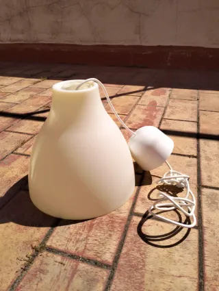 Lámpara Techo Ikea Melodi Blanca