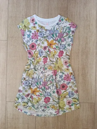 Vestido niña estampado floral