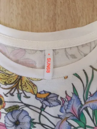 Vestido niña estampado floral