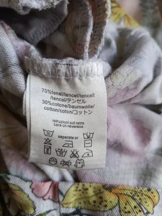 Vestido niña estampado floral