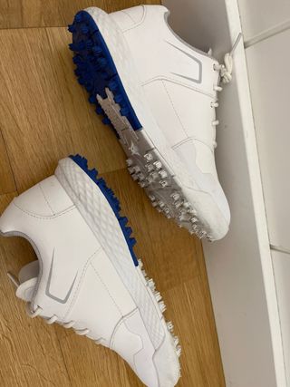 Zapatos de Golf para Niño Blancos