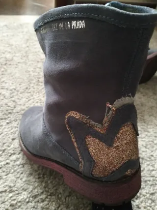 Botines de piel  Agatha Ruiz de la Prada niña t 34