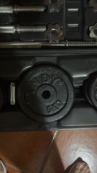 Juego de pesas ANDY 2kg, 5kg y más