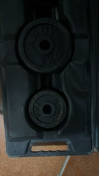 Juego de pesas ANDY 2kg, 5kg y más