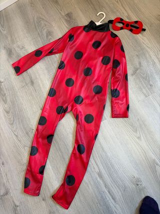 Disfraz Ladybug niña talla 8-10