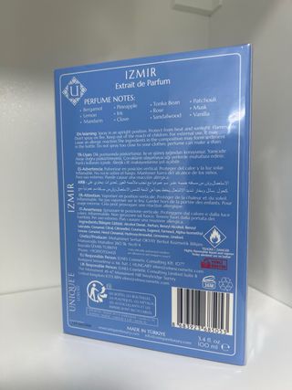 Perfume Azul Multicolor